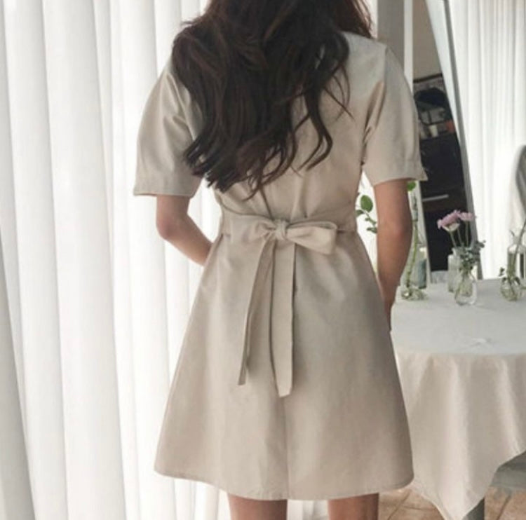 Khaki dress